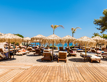 Kallithea Springs beach, Rhodes